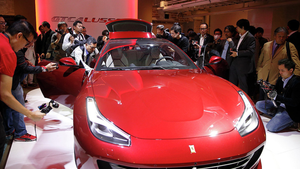 Η νέα Ferrari έφθασε μέχρι την Ιαπωνία