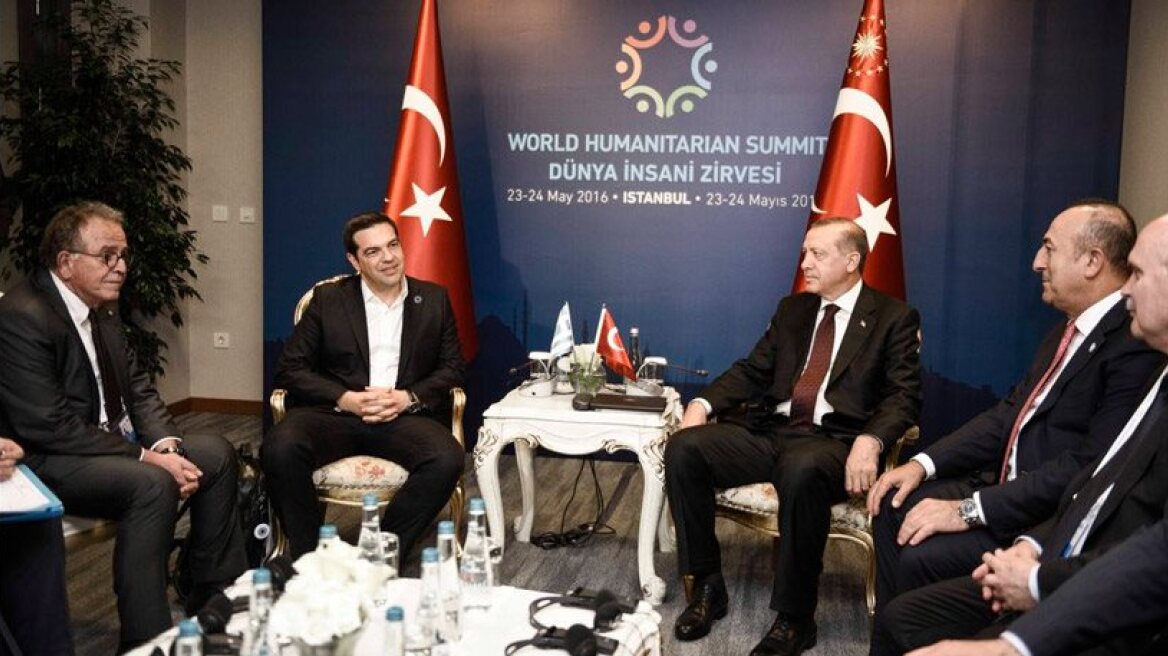 PM Tsipras meets Turkish President Erdogan