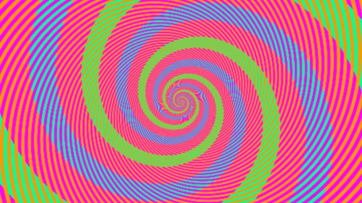 See the psychedelic illusion that drives the Internet crazy