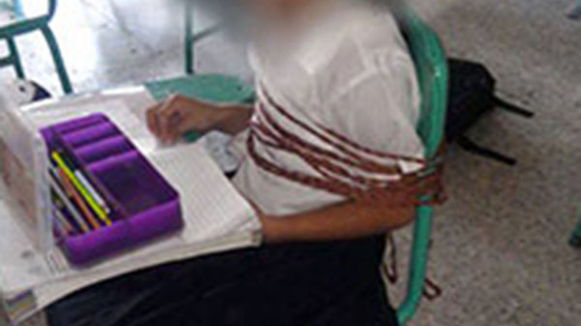 Σοκ: Εδεσαν στην καρέκλα «ανήσυχη» μαθήτρια 