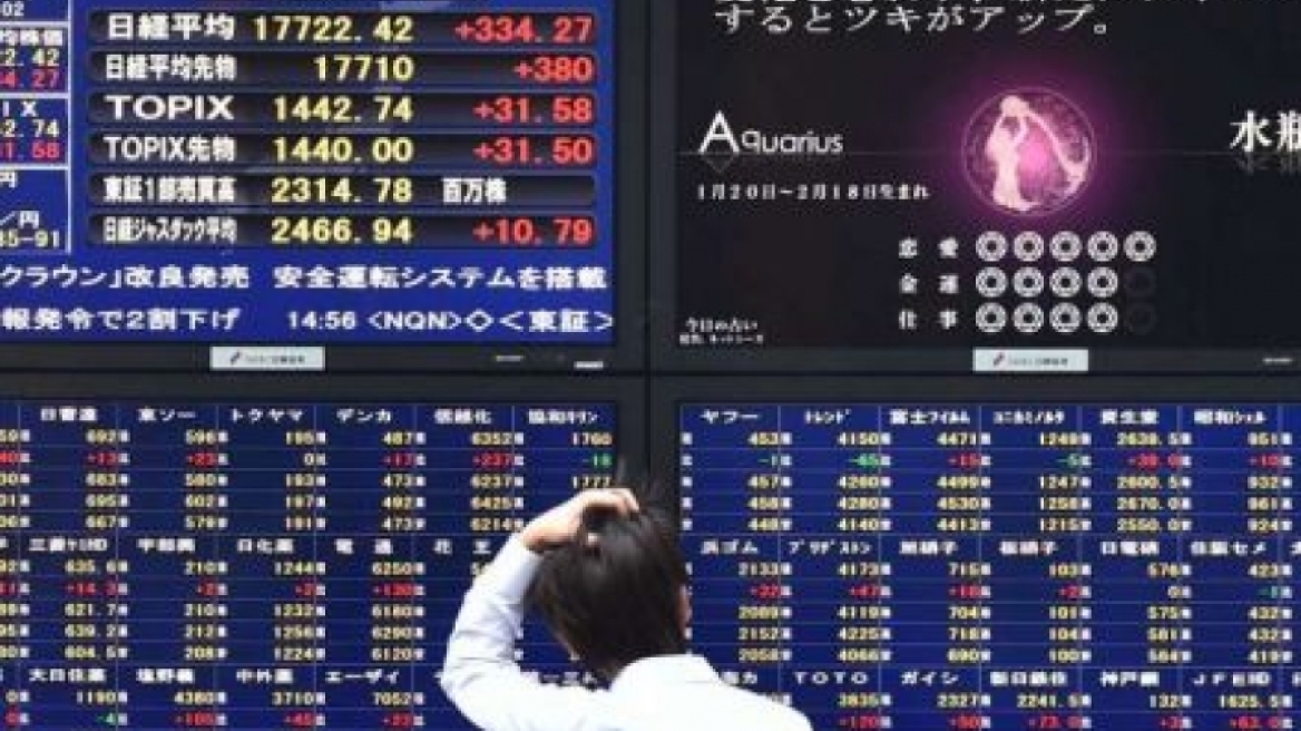 Πτώση 1% σε Ιαπωνία και Κίνα εν αναμονή της Fed