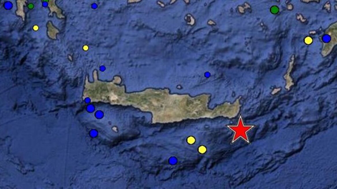 5.5 earthquake in Crete