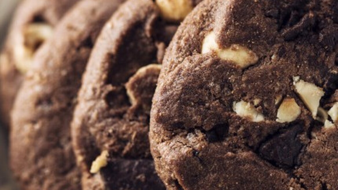 Cookies σοκολάτας με φουντούκια