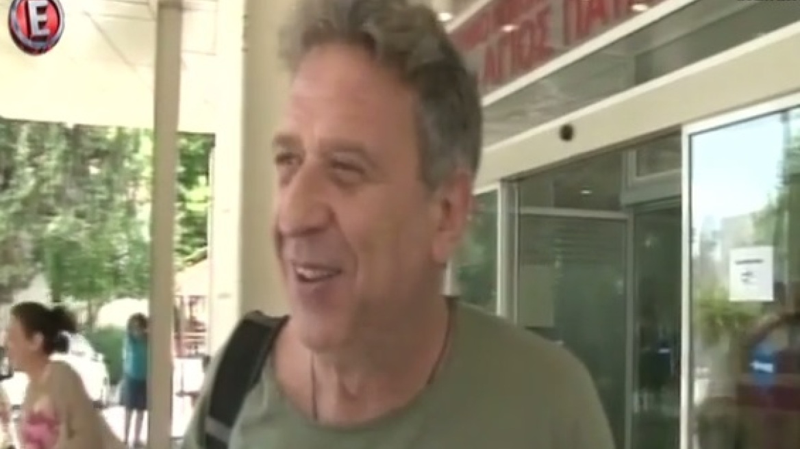 Κώστας Κόκλας: Οι πρώτες δηλώσεις οn camera κατά την έξοδό του από το νοσοκομείο