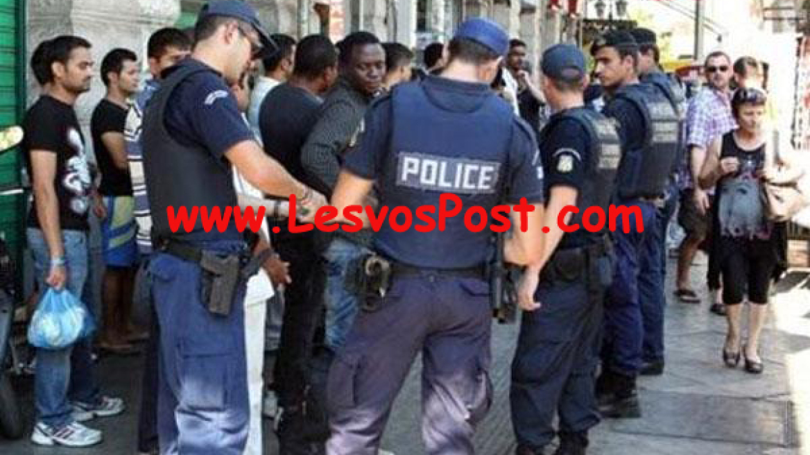 Αλγερινοί επιτέθηκαν σε αστυνομικούς στην Μυτιλήνη