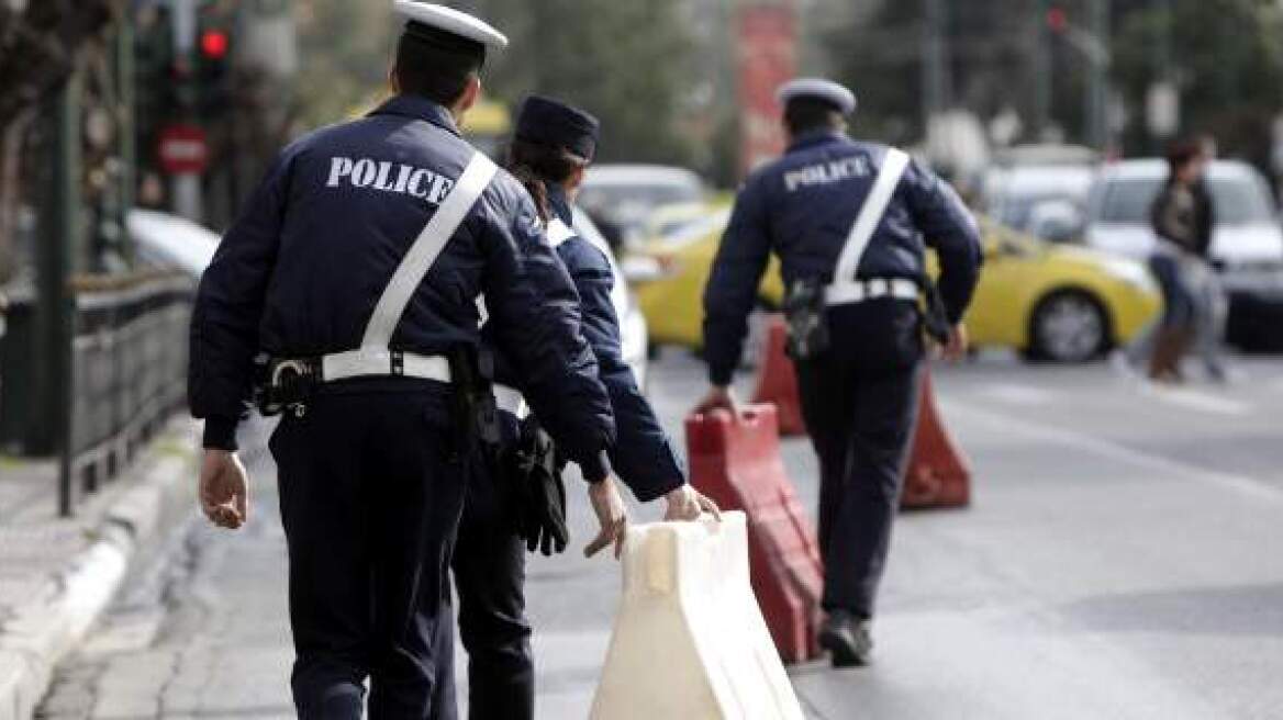 Κυκλοφοριακές ρυθμίσεις στο κέντρο της Αθήνας σήμερα