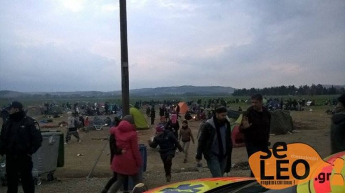 Kilkis refugee camp turned into a battlefield: One refugee shot