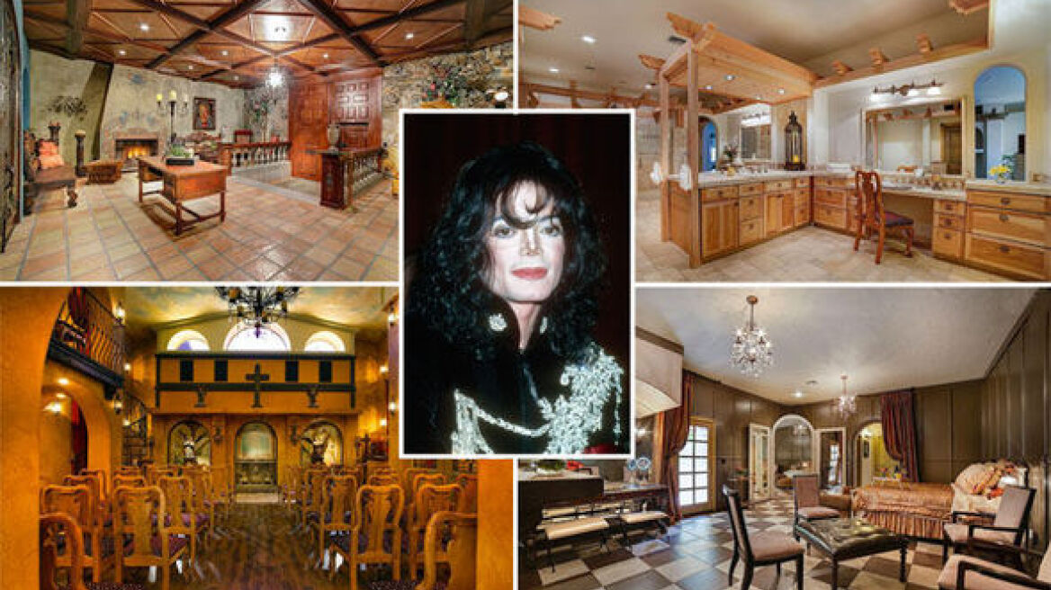 Πωλείται με 9,5 εκατ. δολάρια η βίλα του Μάικλ Τζάκσον