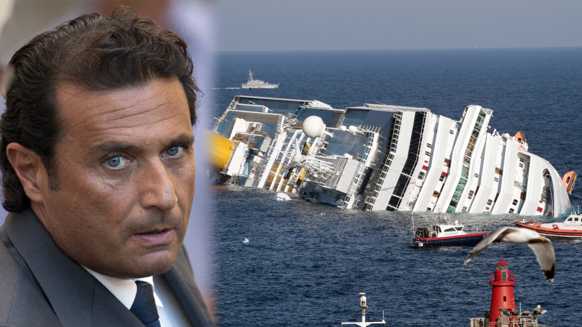 Ιταλία: Κάθειρξη 16 ετών για τον κυβερνήτη του Costa Concordia
