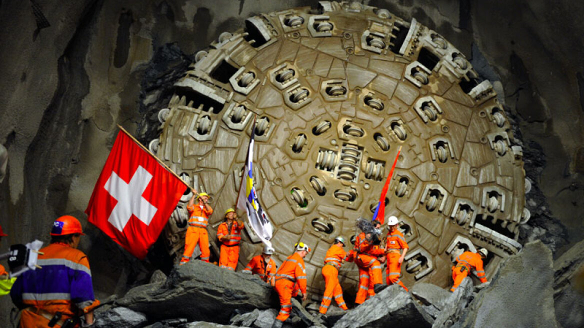World’s longest and deepest rail tunnel opens in Switzerland (pics+vid)