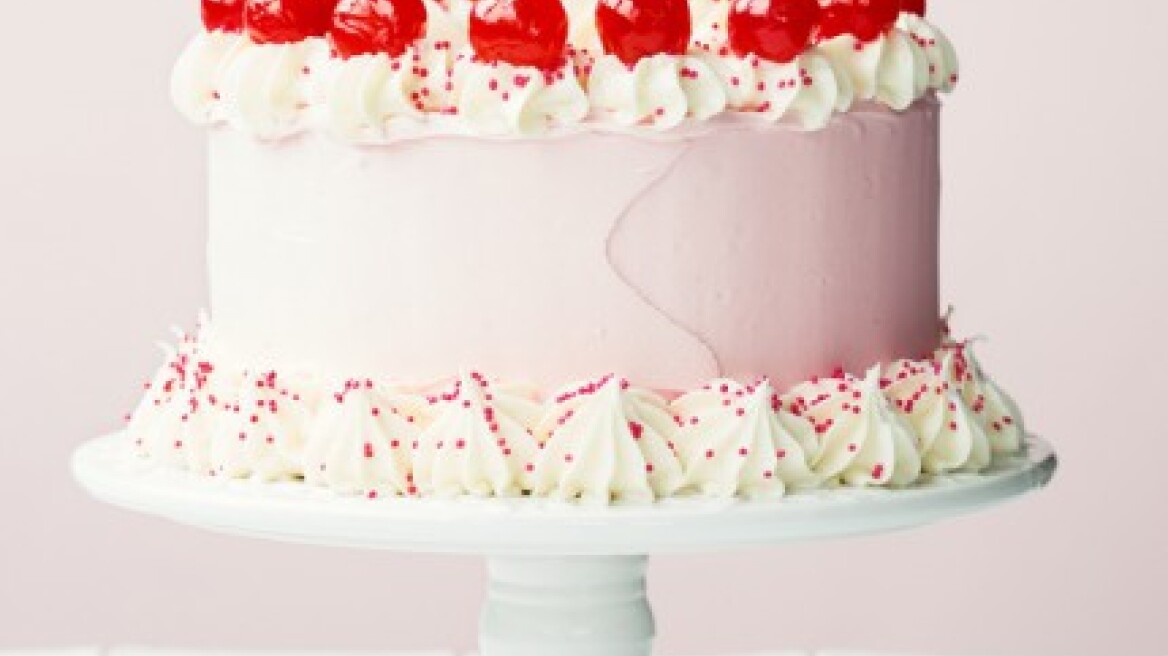 Τούρτα μπαβαρουάζ κεράσι