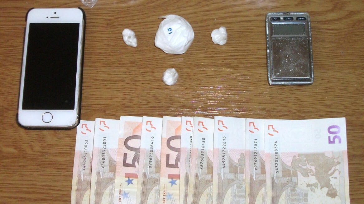 Σύλληψη για διακίνηση κοκαΐνης  στο Νέο Ηράκλειο