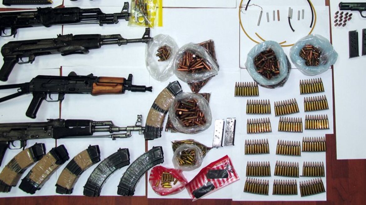 A police sergeant and two special guards accused of participating in arms trafficking ring