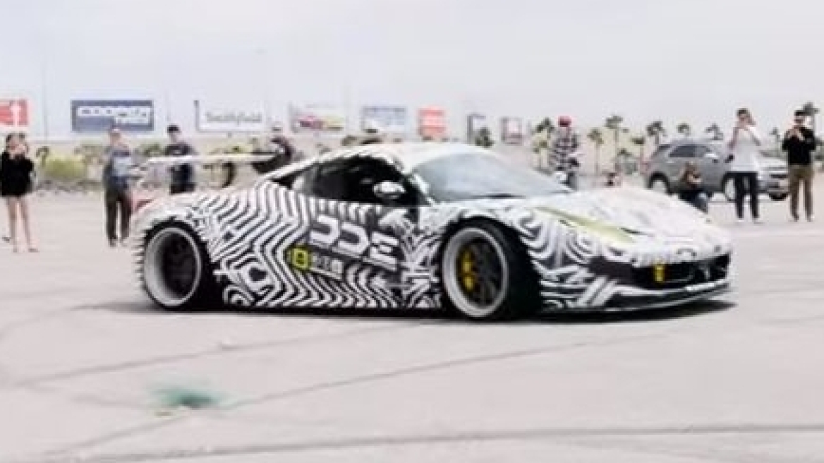 Κίνδυνος κοντά σε μία Ferrari... (video)