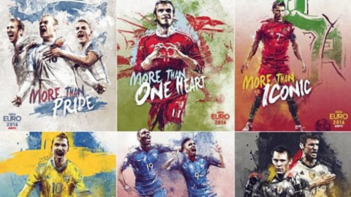 ESPN Euro2016 ‘More than football’ poster!