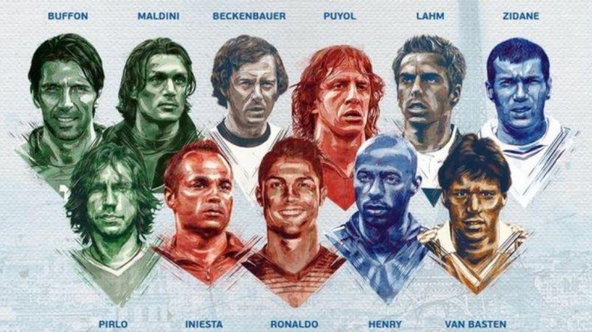 Η κορυφαία ενδεκάδα του EURO