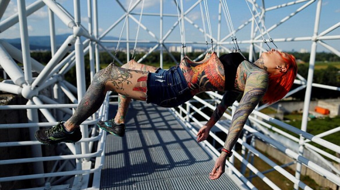 Shocking images: Extreme body piercing trend tests body’s pain limits