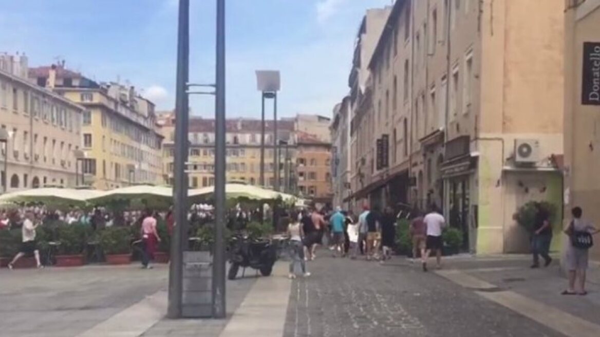 Clashes between Russian and English fans in Euro2016 (videos)