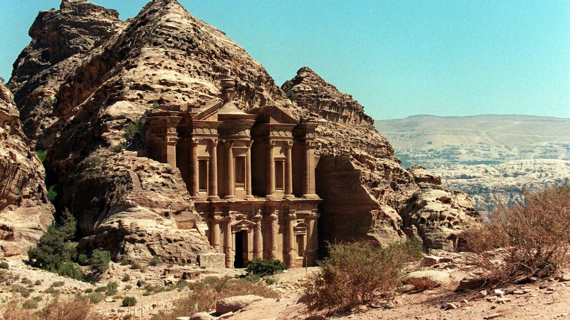 Archaeologists discover new monument at Petra using drones, satellites