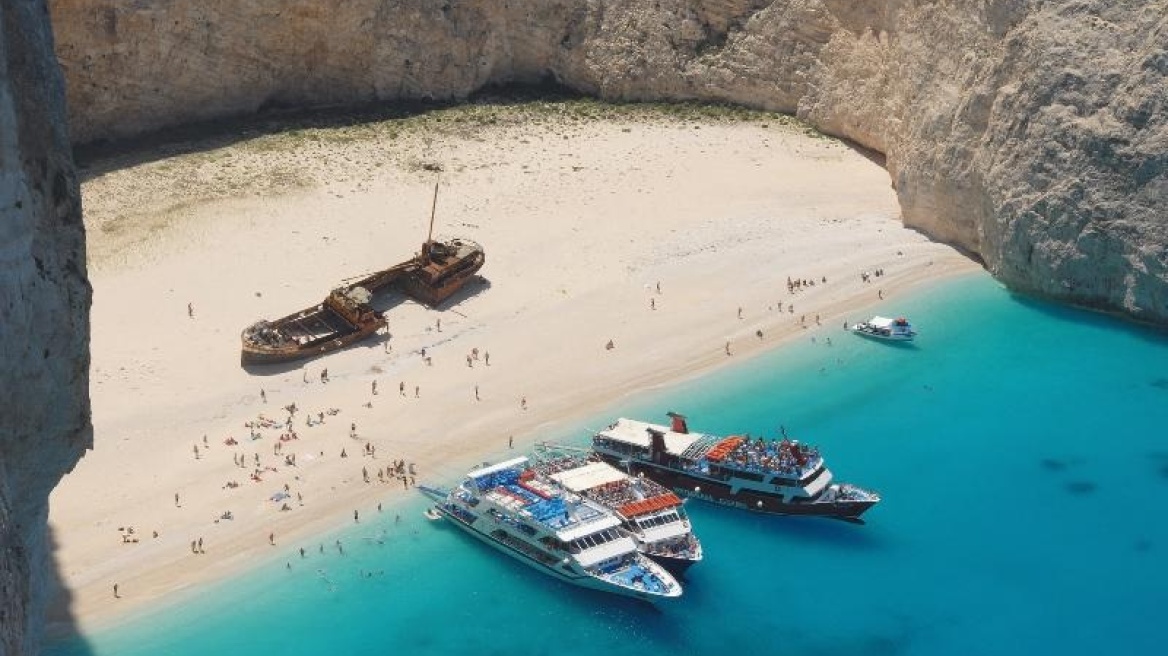Πνίγηκε Kινέζος τουρίστας στο «Ναυάγιο» της Ζακύνθου