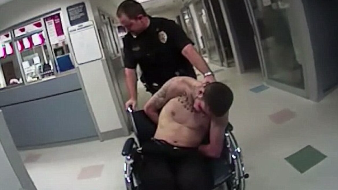 Shocking video footage shows the moment man was paralyzed during violent arrest