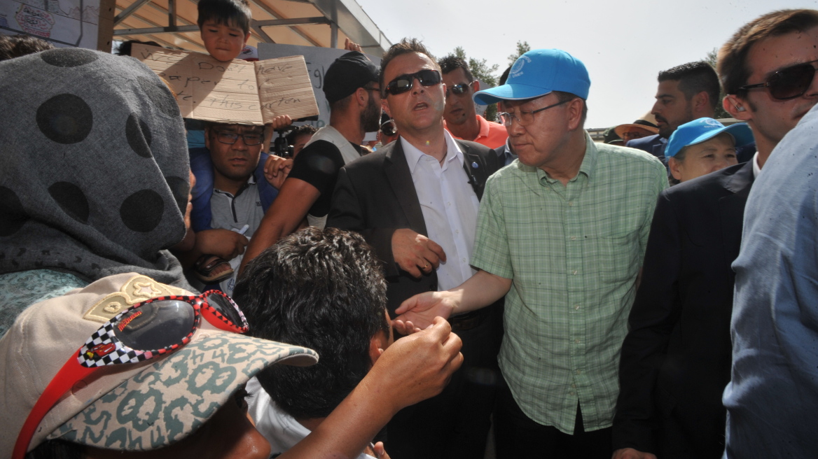 Μπαν Κι Μουν: Η Λέσβος είναι το νησί της ειρήνης