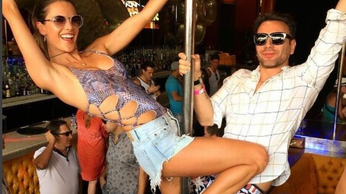 To pole dancing της Alessandra Ambrosio