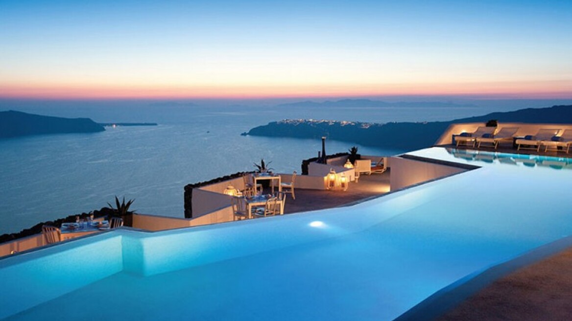 Santorini pool among the 20 hottest pools to cool down