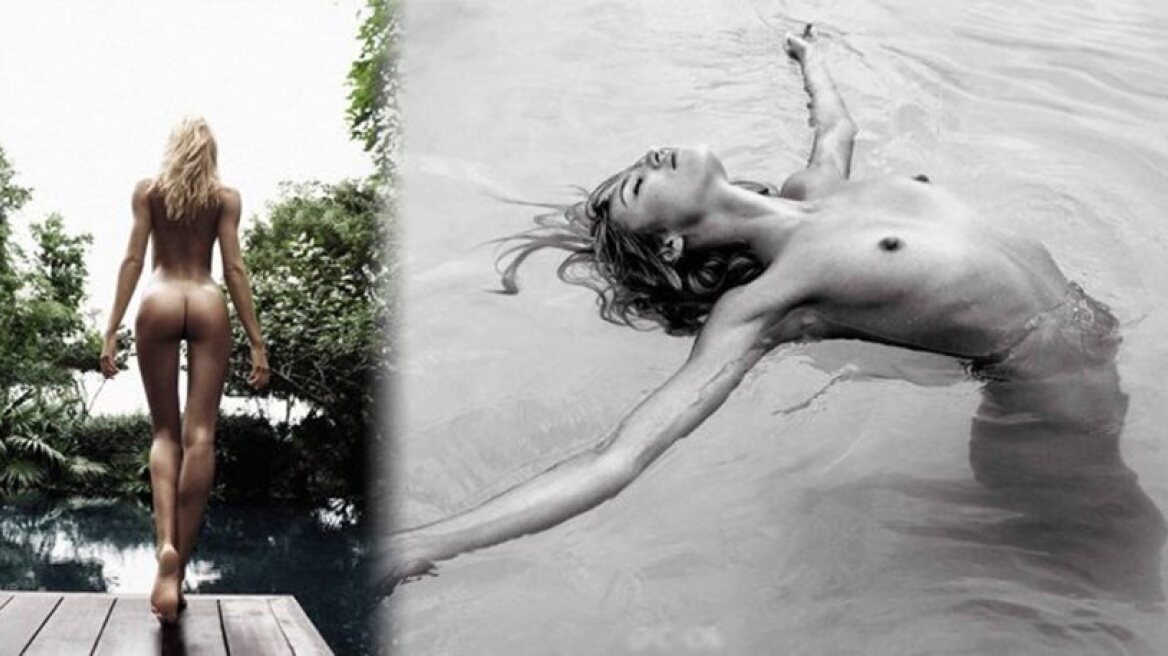 Sexy Candice Swanepoel completely nude (photos)