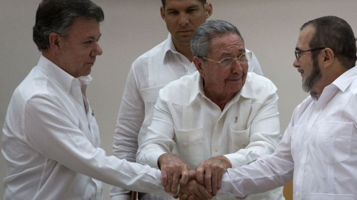 Κολομβία: Ιστορική συμφωνία κυβέρνησης-FARC για οριστική κατάπαυση πυρός
