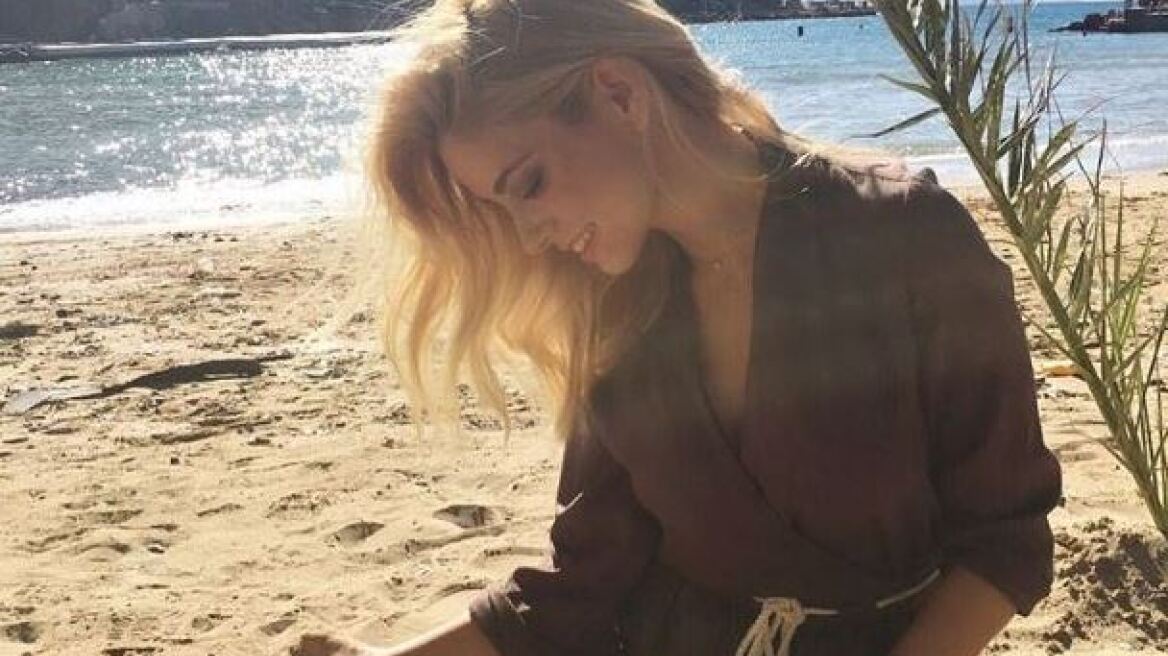 Δούκισσα Νομικού: Ανέμελες στιγμές στη Μύκονο 