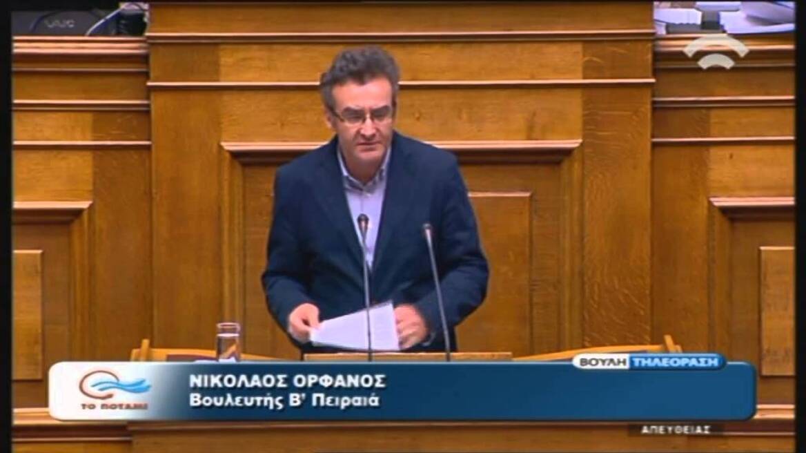 Νίκος Ορφανός για το Ποτάμι: Το κόμμα είναι το «μαγαζάκι» του Θεοδωράκη