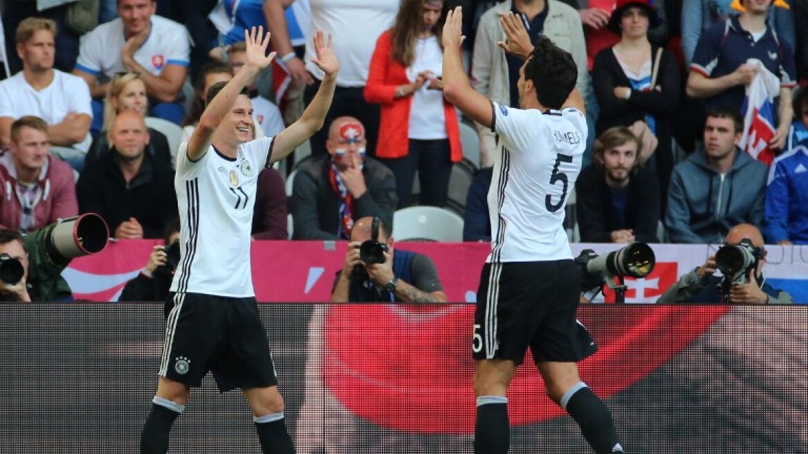 Euro 2016: Γαλλία, Γερμανία, Βέλγιο στους «8»