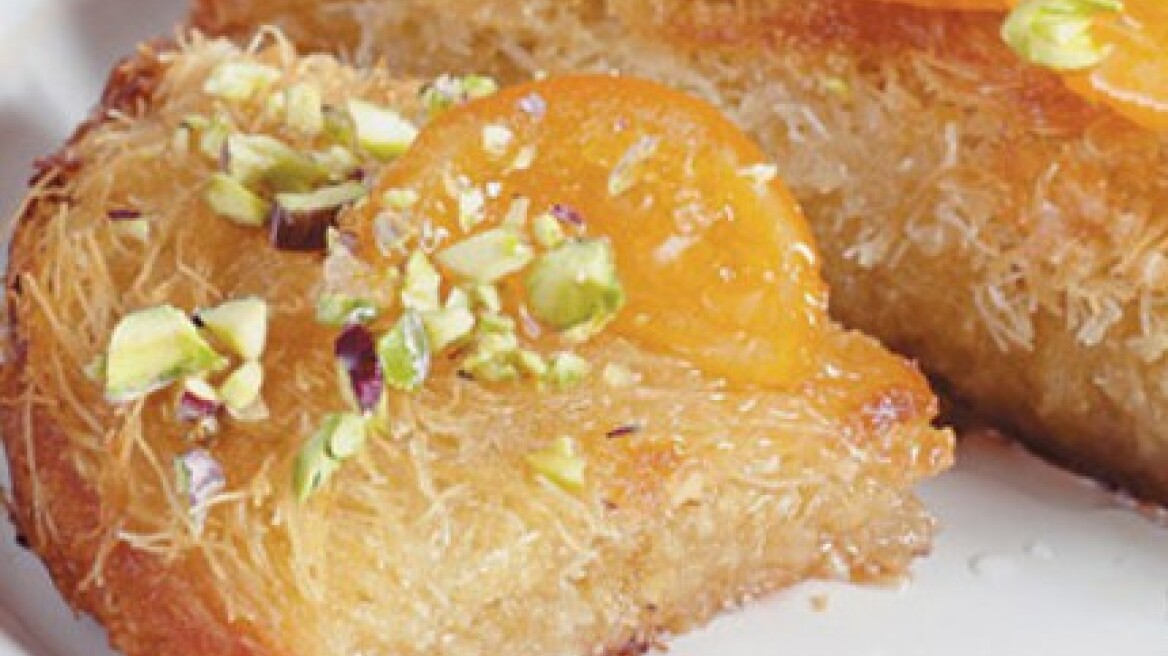 Κιουνεφέ με κρέμα βουτύρου