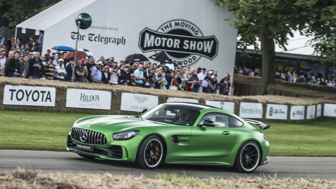 Video: Η κορυφαία AMG GT μάγεψε το Γκούντγουντ