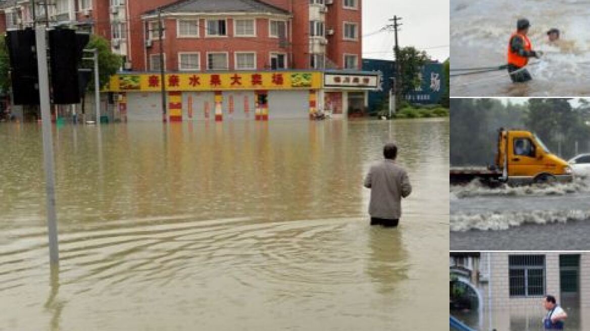 Φονικές πλημμύρες στην Κίνα: 186 οι νεκροί  