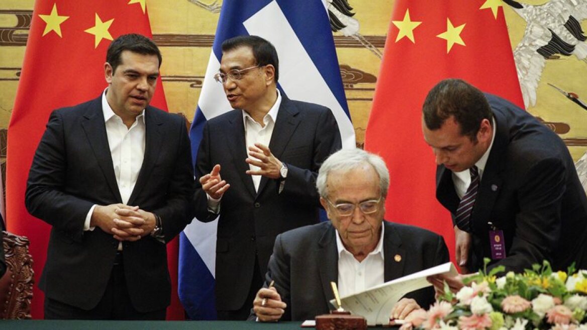 Tsipras meets Chinese President Jinping