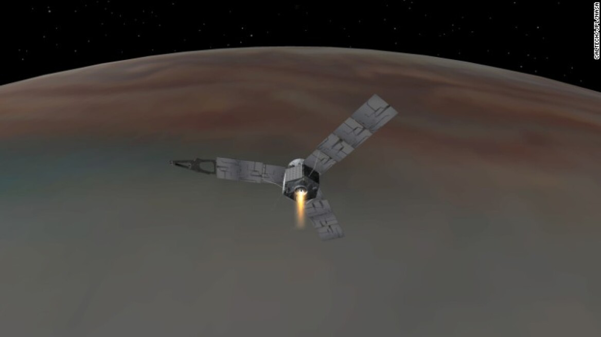 NASA space probe arrives at Jupiter