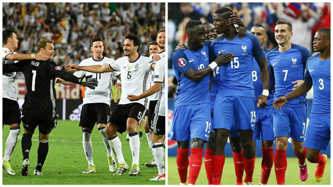 Euro 2016: Γαλλογερμανική “μάχη” με φόντο τον τελικό 
