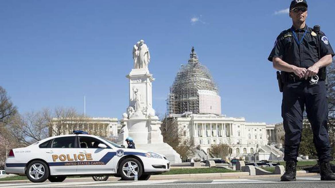 ΗΠΑ: Λήξη συναγερμού στο Καπιτώλιο μετά από φόβους για ένοπλη γυναίκα