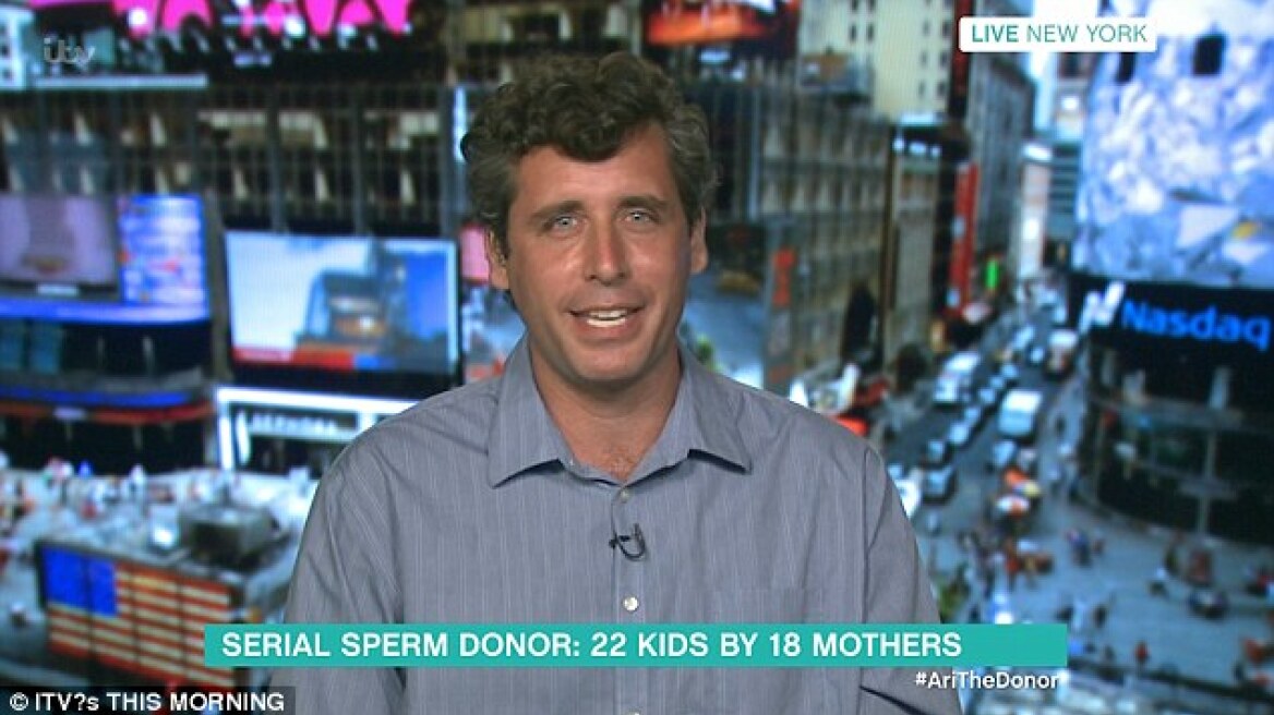 Γνωρίστε τον «Sperminator»: O 40χρονος μαθηματικός έχει 22 παιδιά από 18 γυναίκες!