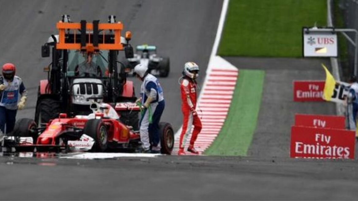 Γιατί διαλύθηκε το ελαστικό του Vettel