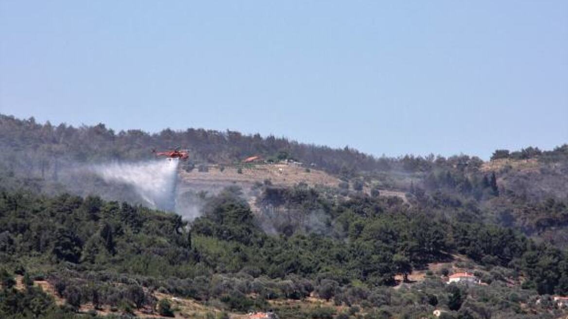 Υπό έλεγχο επτά πυρκαγιές - Σε ύφεση η Σάμος