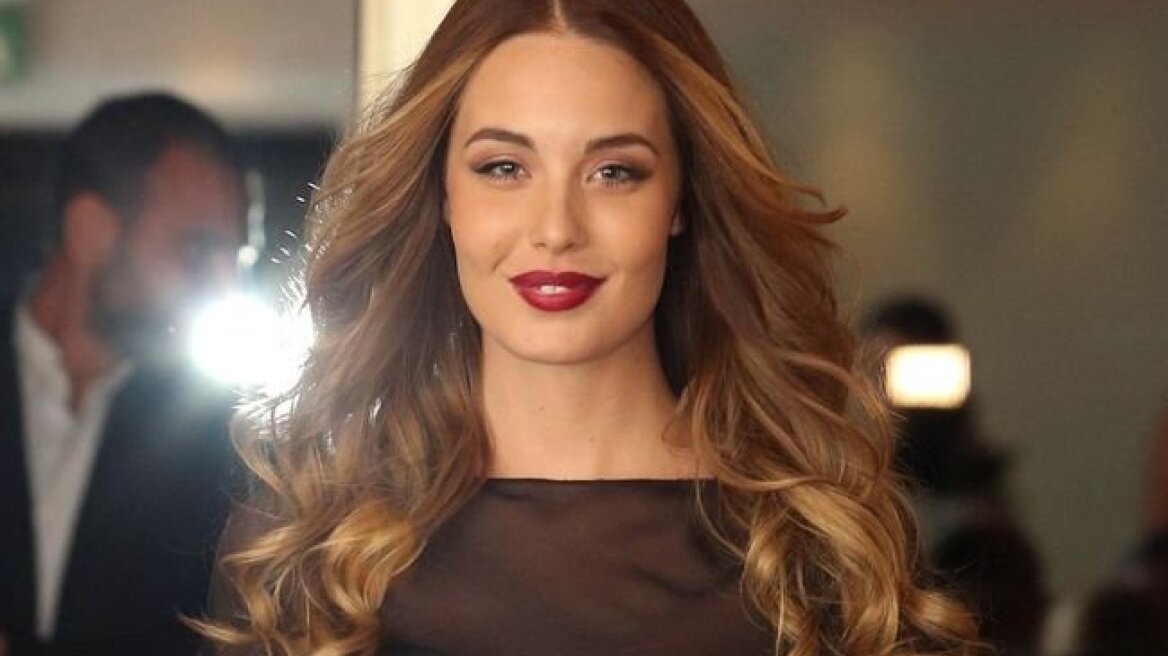 Beauty Antonia Kallimoukou in Antiparos (photos)