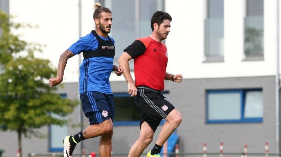 Ολυμπιακός: Η καταιγίδα διέκοψε την προπόνηση