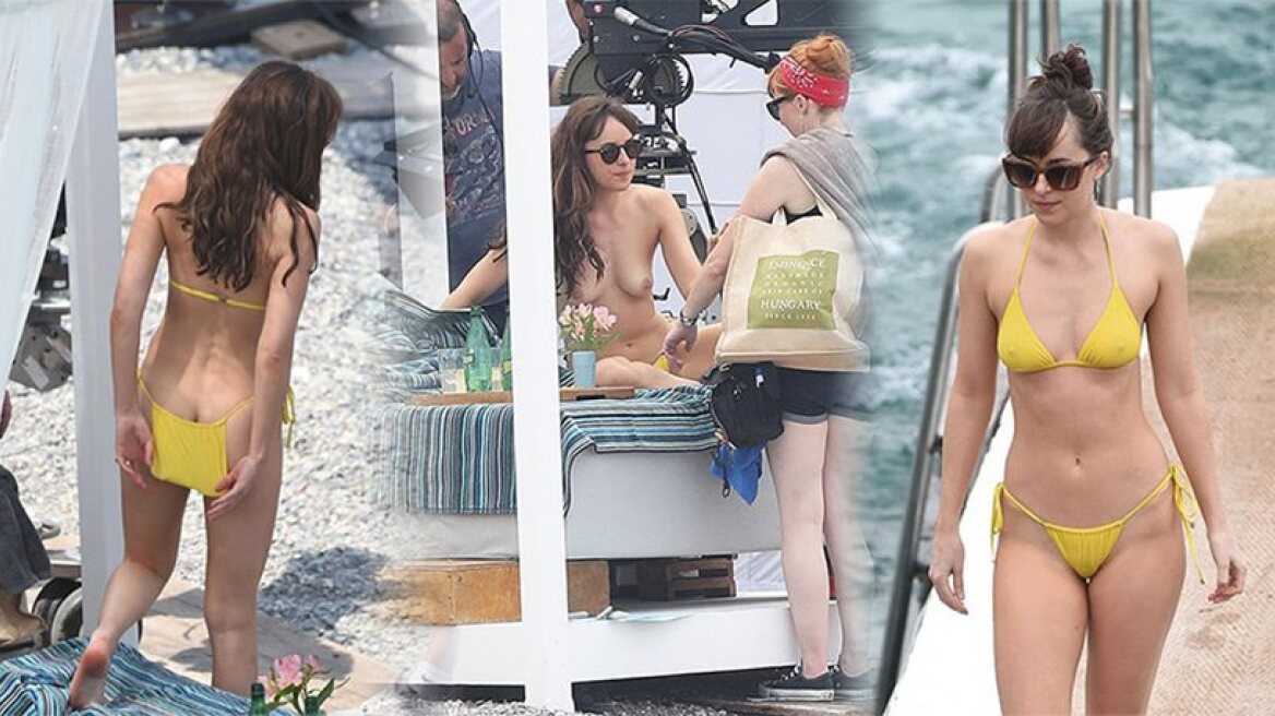 ‘Fifty Shades of Grey’ star Dakota Johnson topless (photos)