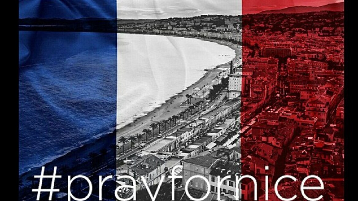 #PrayForNice: Χιλιάδες άνθρωποι από όλο τον πλανήτη αποτίουν φόρο τιμής στα θύματα της Νίκαιας