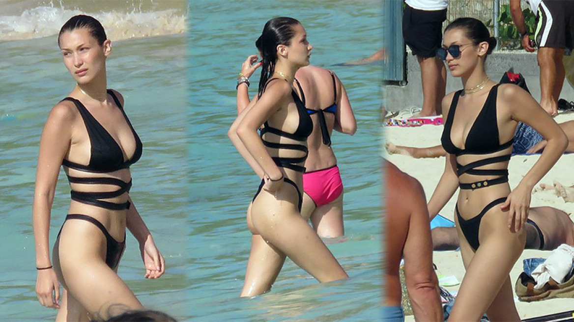 Bella Hadid: «Τρέλανε» τους λουόμενους με τα οπίσθιά της 