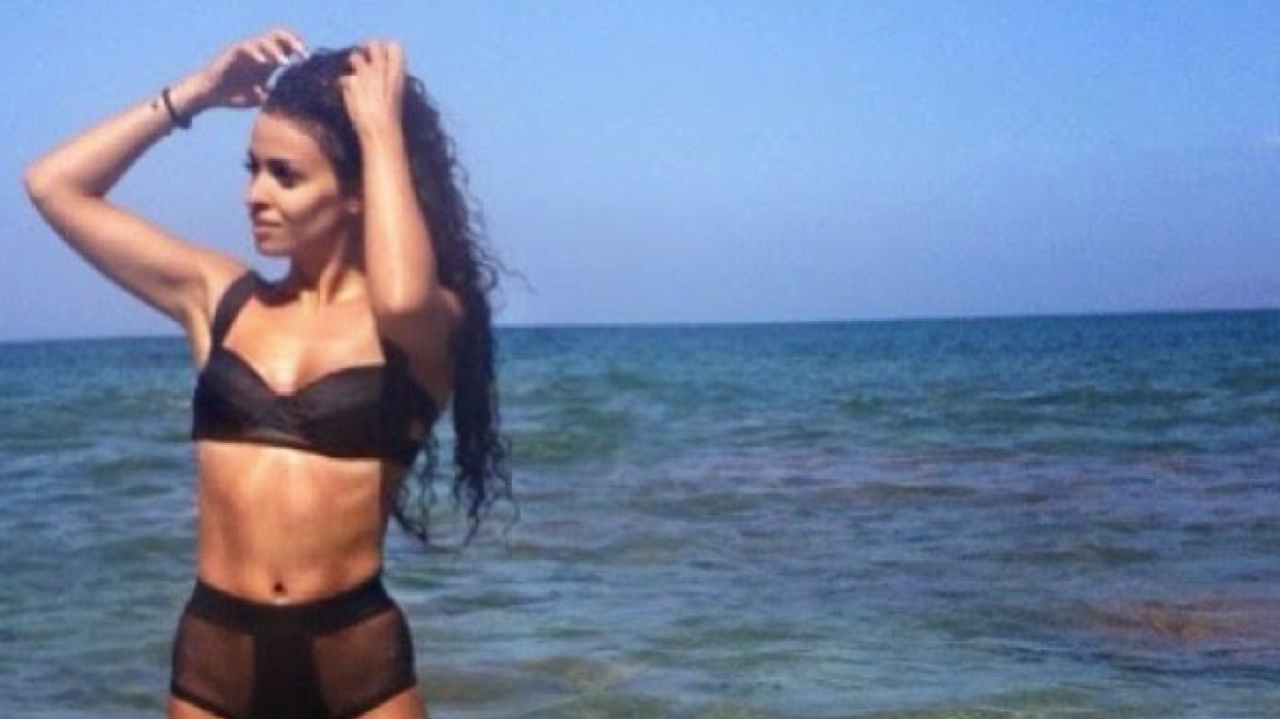 Η Ελένη Φουρέιρα στη Χάλκη