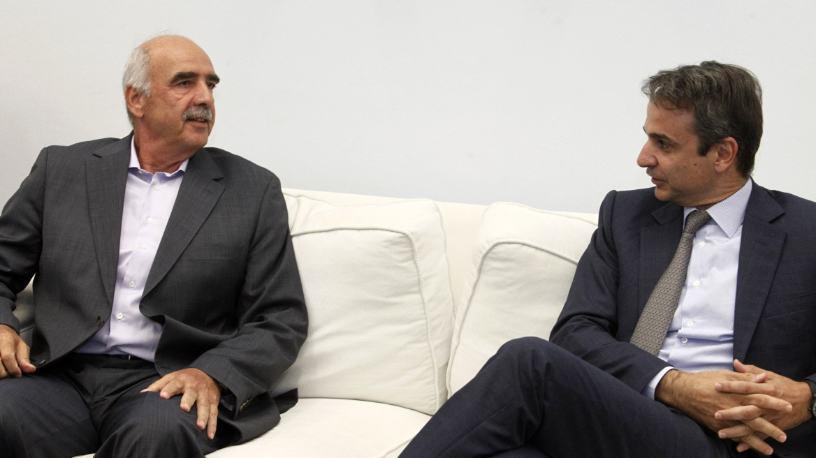 Σε θερμό κλίμα η συνάντηση Μητσοτάκη-Μεϊμαράκη